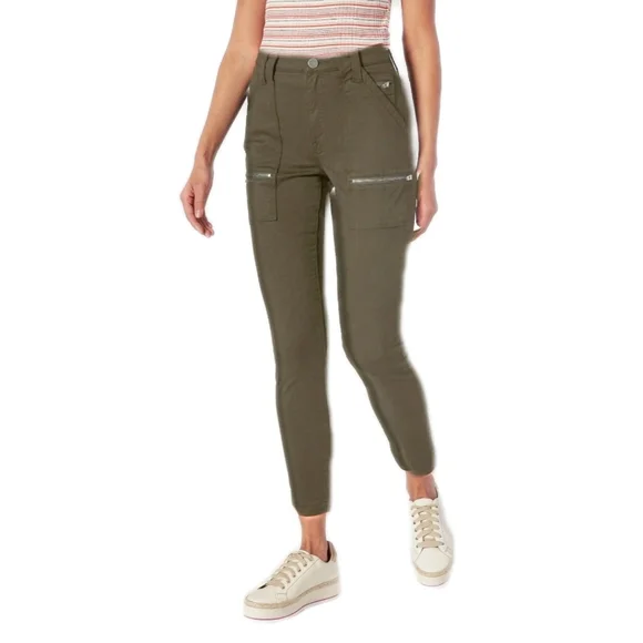 Joie Women's High Rise Park Zip Pocket Skinny Cargo Jeans NWT - Picture 1 of 5